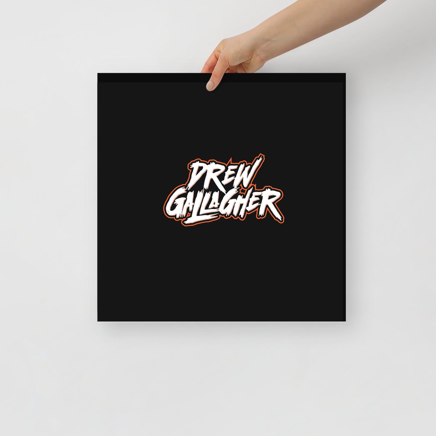 Drew Gallagher Logo Poster